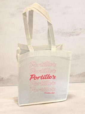Portillo’s Hot Dog Famous Chicago Restaurant New Reusable Tote Bag